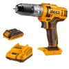 Ingco – Lithium – Ion Impact Drill (20V) with 2.0Ah Battery & Charger Ingco – Lithium – Ion Impact Drill (20V) with 2.0Ah Battery & Charger