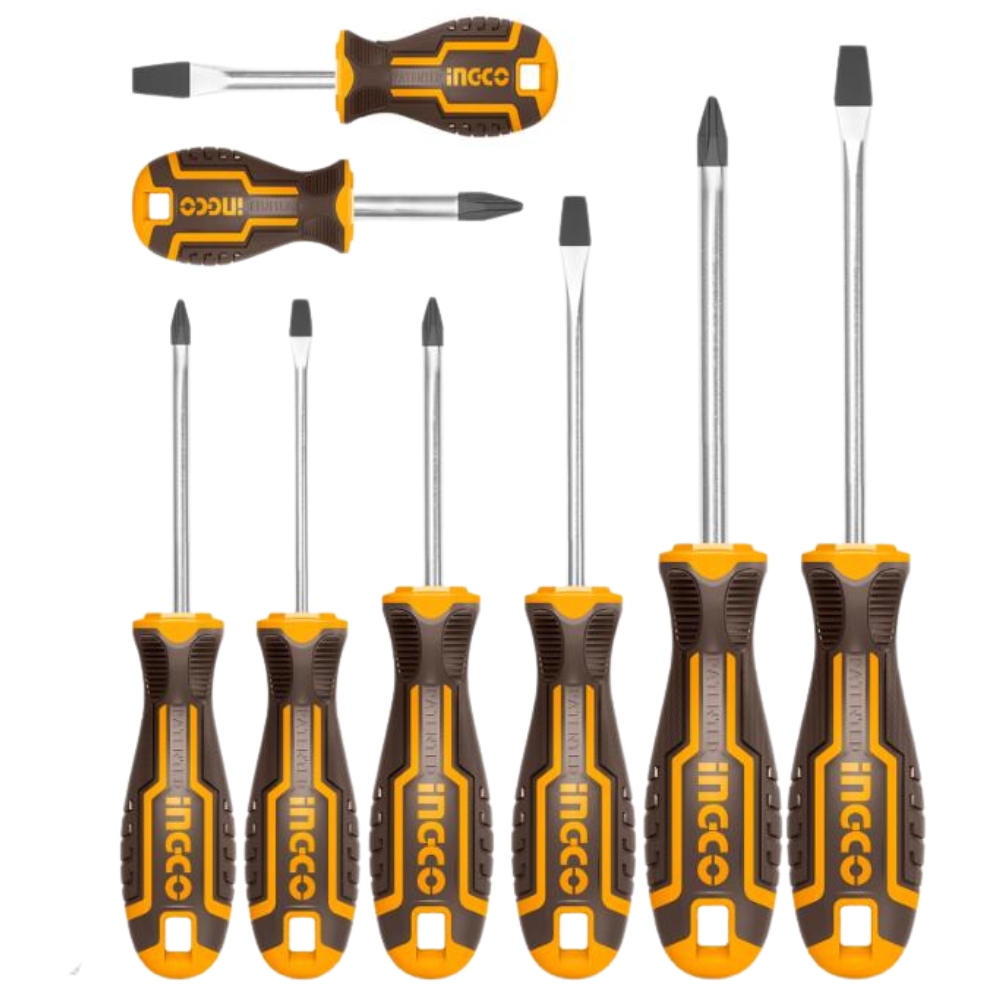 Ingco – 8 Piece Screwdriver Set