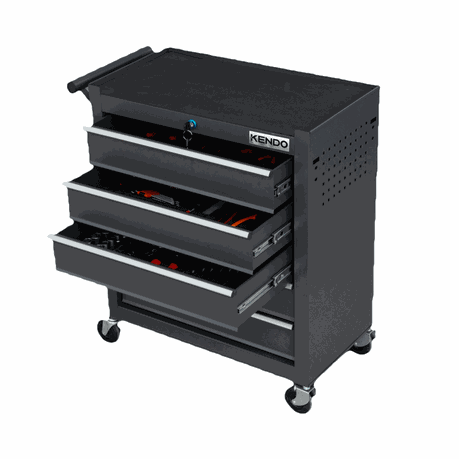 Kendo 145-Piece Tool Set In Tool Trolley