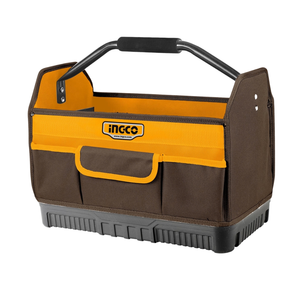 Ingco – Tool Bag – 16″400mm – Hard Bottom – 7 Pockets