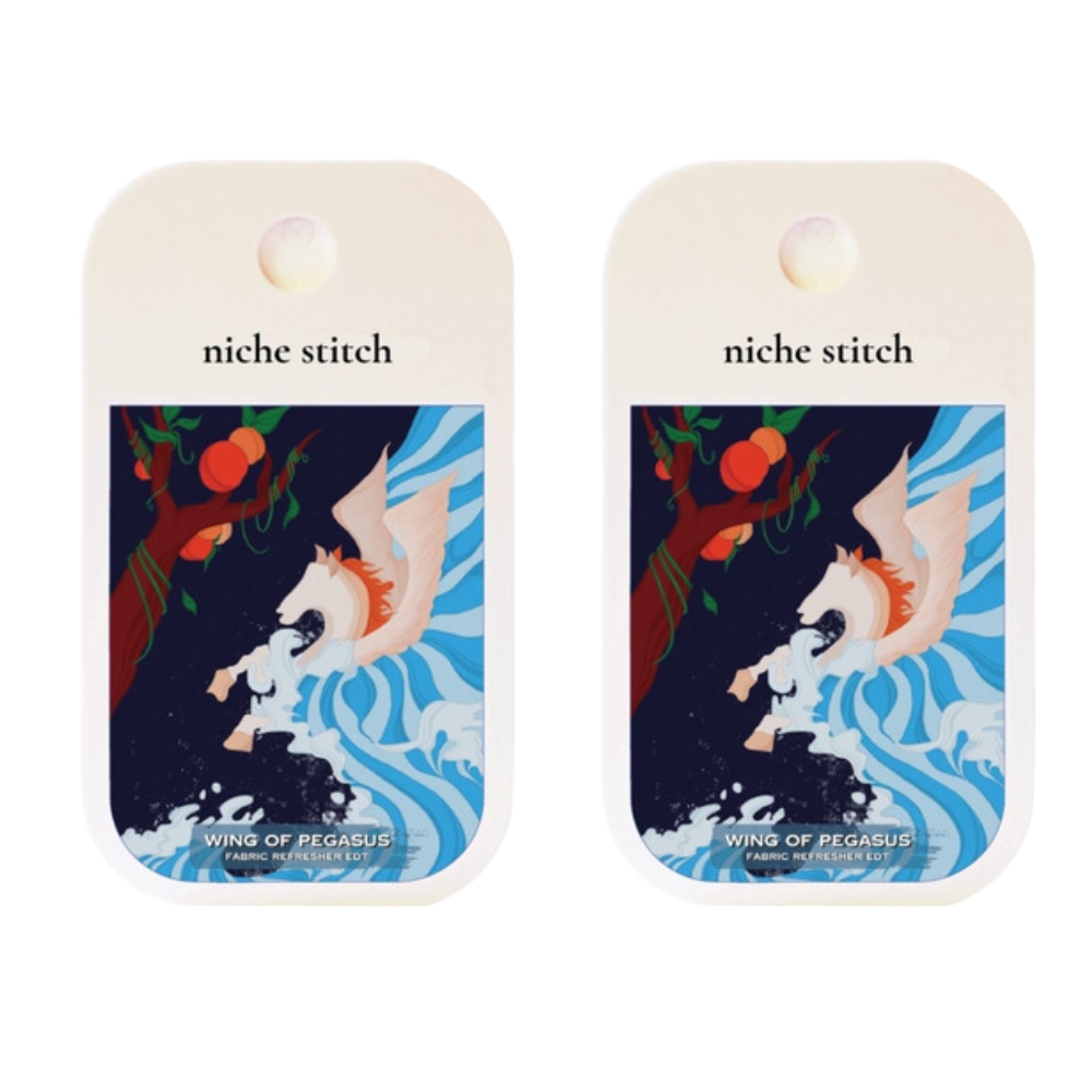 Niche Stitch – Pocket (Fabric Fragrance) Wing of Pegasus (42ml) – Pack of 2