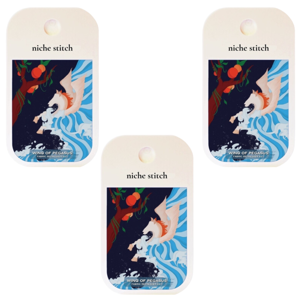 Niche Stitch – Pocket (Fabric Fragrance) Wing of Pegasus (42ml) – Pack of 3