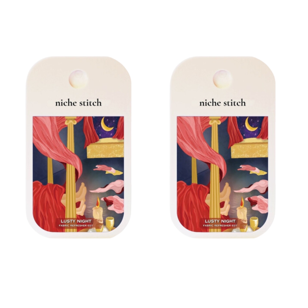 Niche Stitch – Pocket (Fabric Fragrance) Lusty Night (42ml) Pack of 2
