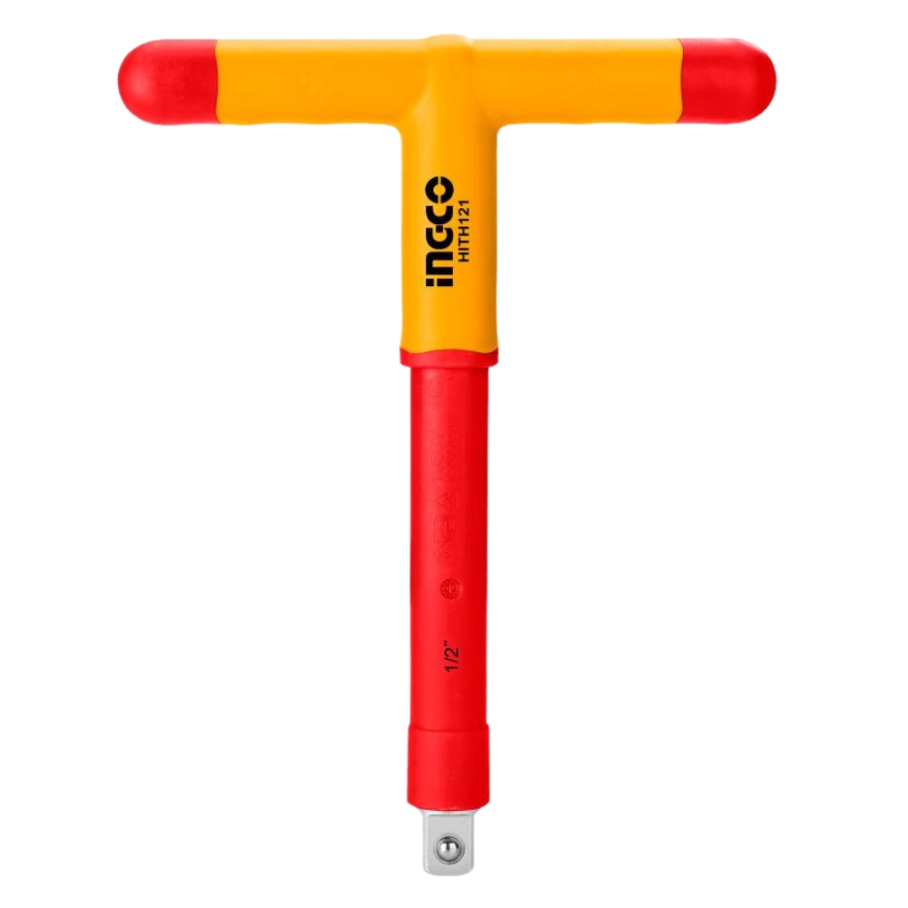 Ingco – 1/2 Insulated T-handle Wrench – 12.7 x 200 x 140 mm