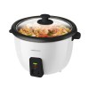 Mellerware Rice Cooker With Glass Lid Plastic White 600ml 300W Mellerware Rice Cooker With Glass Lid Plastic White 600ml 300W