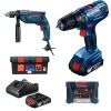 Bosch – Impact Drill Kit (GSB 180-LI) and Impact Drill (GSB 570) with 41Pc Bosch – Impact Drill Kit (GSB 180-LI) and Impact Drill (GSB 570) with 41Pc