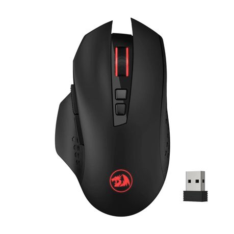 Redragon GAINER 4000DPI 7-Button Wireless Gaming Mouse – Black