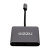 Gizzu 4-in-1 Type-C to Dual HDMI Hub Gizzu 4-in-1 Type-C to Dual HDMI Hub