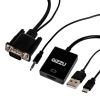 Gizzu 1080P VGA to HDMI Adapter with Audio Gizzu 1080P VGA to HDMI Adapter with Audio