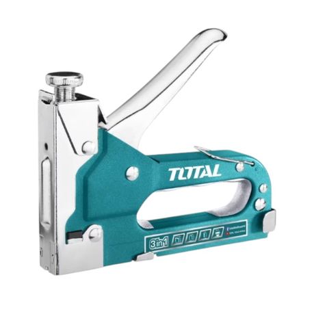 Total Tools 3-in-1 Heavy-Duty Staple Gun