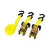 Mobi-Jack 2Pc 25mmX3m Tie Down Ratchet Strap Kit – 220kg (Max) Mobi-Jack 2Pc 25mmX3m Tie Down Ratchet Strap Kit – 220kg (Max)