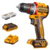 Ingco – Cordless Drill – Brushless – 55NM 20V – 1 x 2.0Ah Battery Ingco – Cordless Drill – Brushless – 55NM 20V – 1 x 2.0Ah Battery
