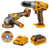Ingco – Cordless Impact Drill and Grinder with 4.0Ah Battery and Charger Ingco – Cordless Impact Drill and Grinder with 4.0Ah Battery and Charger