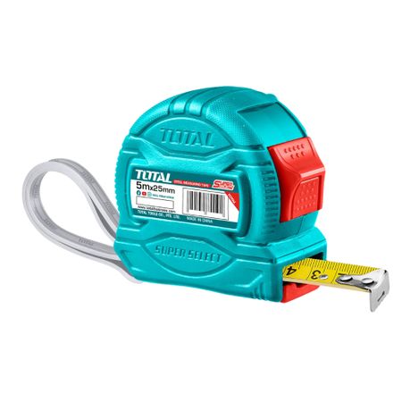 Total Tools – Steel Measuring Tape – 5 m x 25 mm