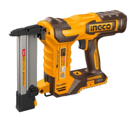 Ingco – Cordless Lithium-Ion Crown Stapler Nailer (20V) – Unit Only