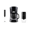 Mellerware Pack 3 Piece Milk Frother + Coffee Grinder + Coffee Maker Drip Mellerware Pack 3 Piece Milk Frother + Coffee Grinder + Coffee Maker Drip