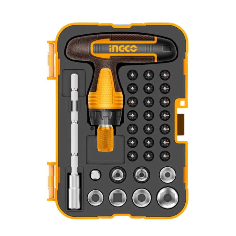 Ingco – 31 Piece T-handle Wrench Screwdriver Set