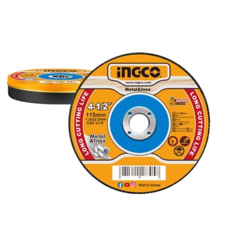 Ingco – Abrasive metal cutting disc set – 10 Piece
