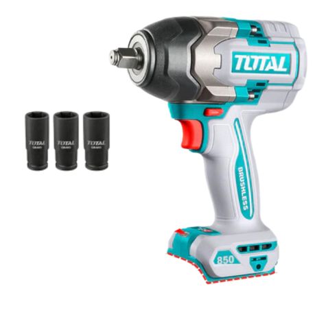 Total – Cordless Impact Wrench – 850N.m – Machine only