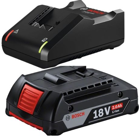 Bosch – Charger (GAL 18V-40) and Battery (GBA 18V) 2.0Ah