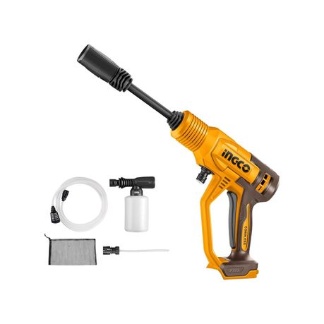 Ingco – Lithium-Ion Pressure Washer (20V) – 24.8 Bar – Unit Only