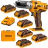Ingco – Cordless Impact Drill with Charger and 6 x Batteries (2.0Ah) Ingco – Cordless Impact Drill with Charger and 6 x Batteries (2.0Ah)