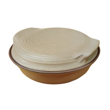 Argilla Pottery- Small Gourmet Roaster( H)110mm x (W)300mm