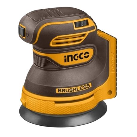 Ingco – Lithium-Ion Cordless Random Orbit Sander (20V) – Unit Only