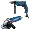 Bosch – Impact Drill (GSB 570) With Angle Grinder (GWS 700) Bosch – Impact Drill (GSB 570) With Angle Grinder (GWS 700)