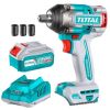 Total Tools- Cordless Impact Wrench (500N.m) with 4.0Ah Battery & Charger Total Tools- Cordless Impact Wrench (500N.m) with 4.0Ah Battery & Charger