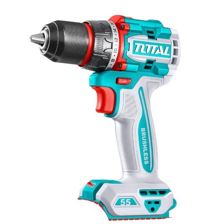 Total Tools – Compact Brushless Cordless Drill 55Nm – Unit Only