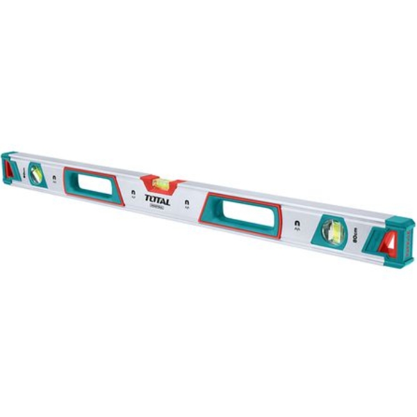 Total Tools – Spirit Level with Powerful Magnets – 120cm