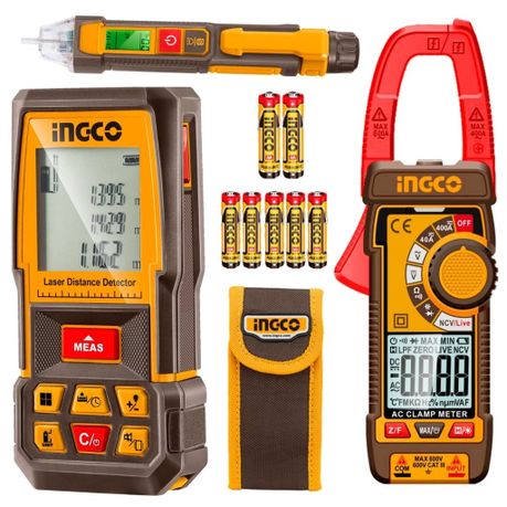 Ingco – Laser Distance Detector Combo Kit