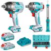 Total Tools – Impact Wrench 400Nm, 850Nm with Work Lamp Combo Kit Total Tools – Impact Wrench 400Nm, 850Nm with Work Lamp Combo Kit