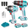 Total Tools – Cordless Impact Wrench (850Nm) & Impact Drill Kit Combo Total Tools – Cordless Impact Wrench (850Nm) & Impact Drill Kit Combo