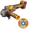 Ingco – Cordless Brushless Angle Grinder & 10x Abrasive Metal Cutting Discs Ingco – Cordless Brushless Angle Grinder & 10x Abrasive Metal Cutting Discs