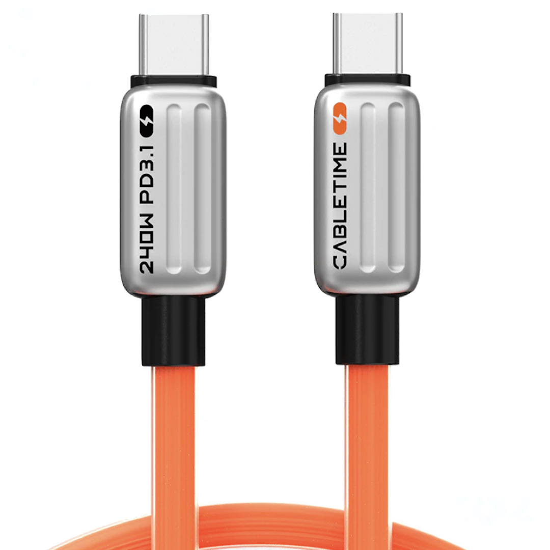 CableTime Fast 240W USB-C Charge Cable 2M for iPhone