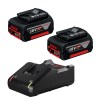 Bosch – Charger (GAL 18V-40) and 2 x Batteries – 4.0Ah (GBA – 18V) – Combo Bosch – Charger (GAL 18V-40) and 2 x Batteries – 4.0Ah (GBA – 18V) – Combo