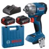 Bosch – Cordless Impact Wrench with 2x Batteries 4Ah and Charger Bosch – Cordless Impact Wrench with 2x Batteries 4Ah and Charger