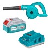 Total Tools – Cordless Leaf Blower (20V) with 4Ah Battery and Charger Total Tools – Cordless Leaf Blower (20V) with 4Ah Battery and Charger