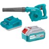 Total Tools – Cordless Blower (20V) with 4.0Ah Battery and Charger Total Tools – Cordless Blower (20V) with 4.0Ah Battery and Charger