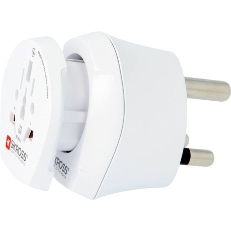 SKROSS Combo World to South Africa & Europe Travel Adapter