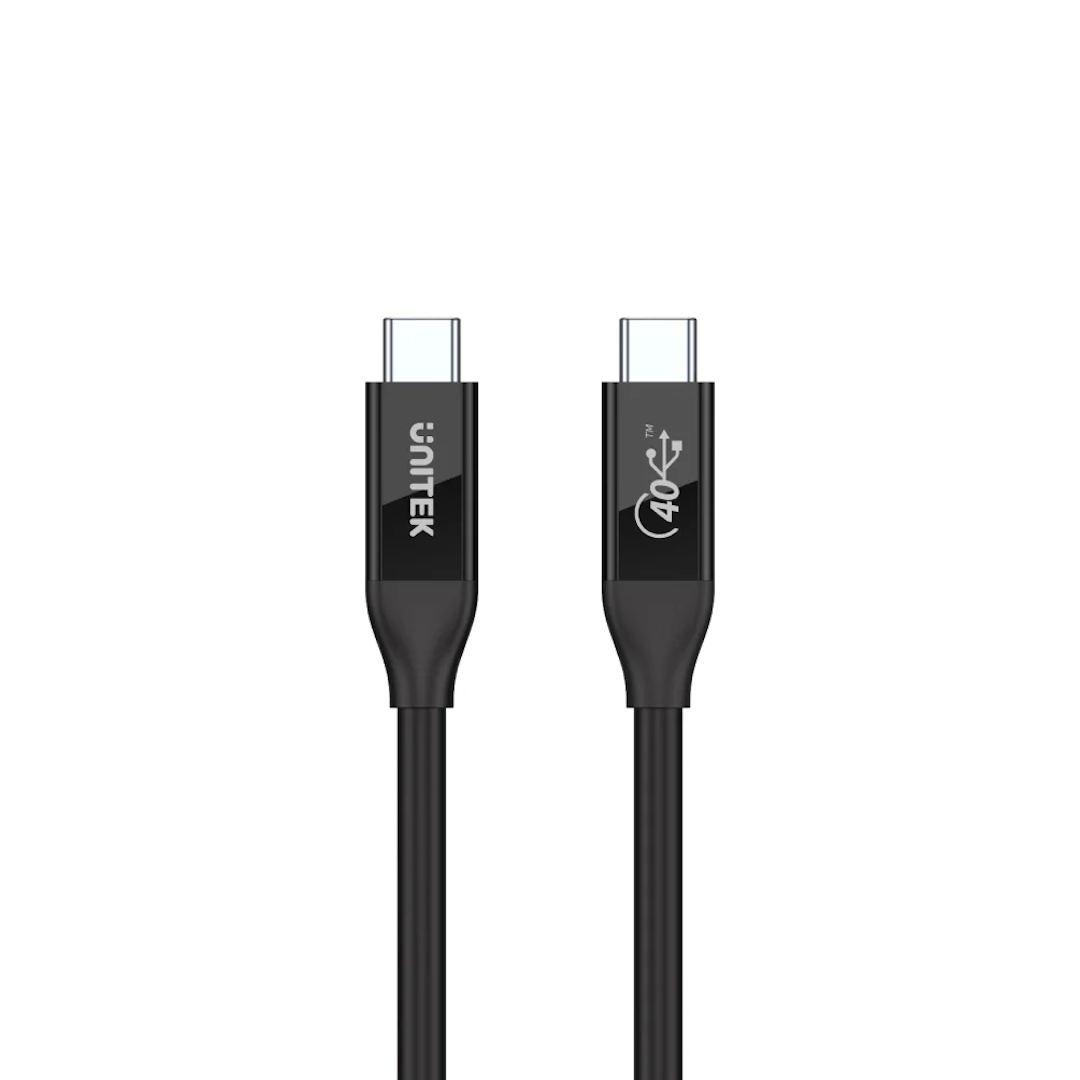 UNITEK USB 4-IF Certified 100W PD Fast Charging Cable with 8K@60Hz 40Gbps