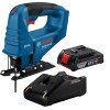 Bosch – Cordless Jigsaw (GST 183-LI / 18V) with 2.0Ah Battery and Charger Bosch – Cordless Jigsaw (GST 183-LI / 18V) with 2.0Ah Battery and Charger