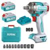 Total Tools – Cordless Impact Wrench – 850Nm Kit with Socket Set – 10 Piece Total Tools – Cordless Impact Wrench – 850Nm Kit with Socket Set – 10 Piece