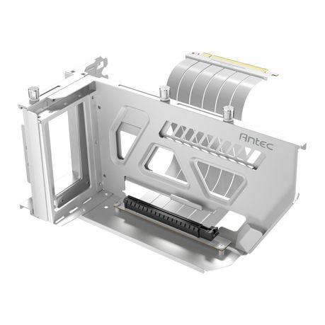 Antec – Vertical GPU Bracket with PCIE 4.0 Riser Cable ( Shift White )