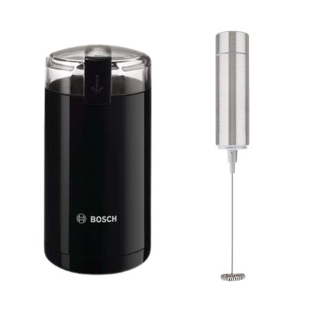 Bosch – Electric Coffee Grinder with Milk Frother