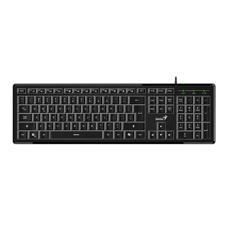 Genius SlimStar 820 llluminated Slim Copilot AI Keyboard