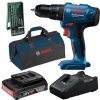 Bosch – Cordless Impact Drill / Driver (GSB 183-LI) Combo Kit & Accessories Bosch – Cordless Impact Drill / Driver (GSB 183-LI) Combo Kit & Accessories