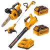 Ingco – 3PC Chain Saw Trimmer Blower Combo with 2 x 4Ah Battery &Charger Ingco – 3PC Chain Saw Trimmer Blower Combo with 2 x 4Ah Battery &Charger